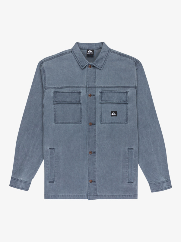 Mohab Washed Twill - Long Sleeve Shirt for Men  EQYWT04654