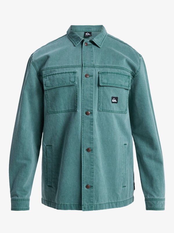 Mohab Washed Twill - Long Sleeve Shirt for Men  EQYWT04654