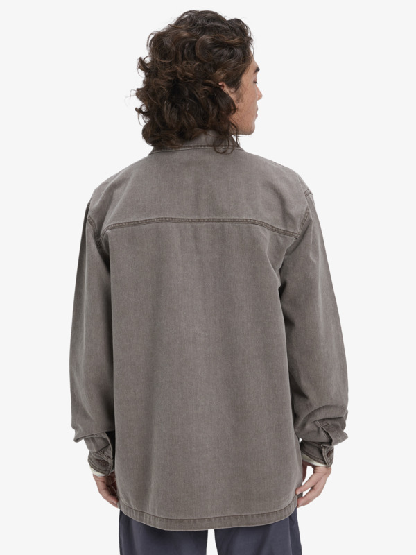 Mohab Washed Twill - Long Sleeve Shirt for Men  EQYWT04654