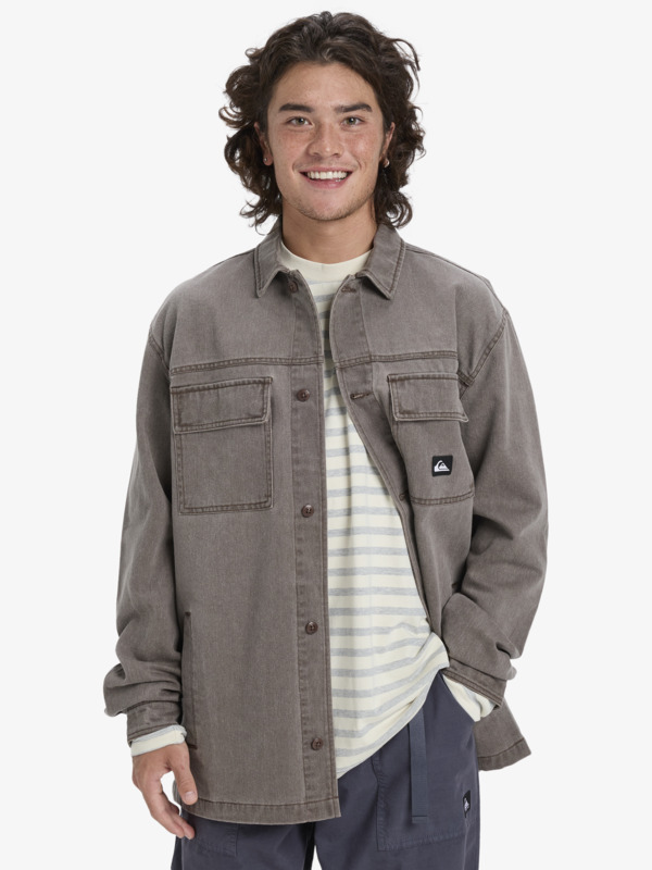 Mohab Washed Twill - Long Sleeve Shirt for Men  EQYWT04654