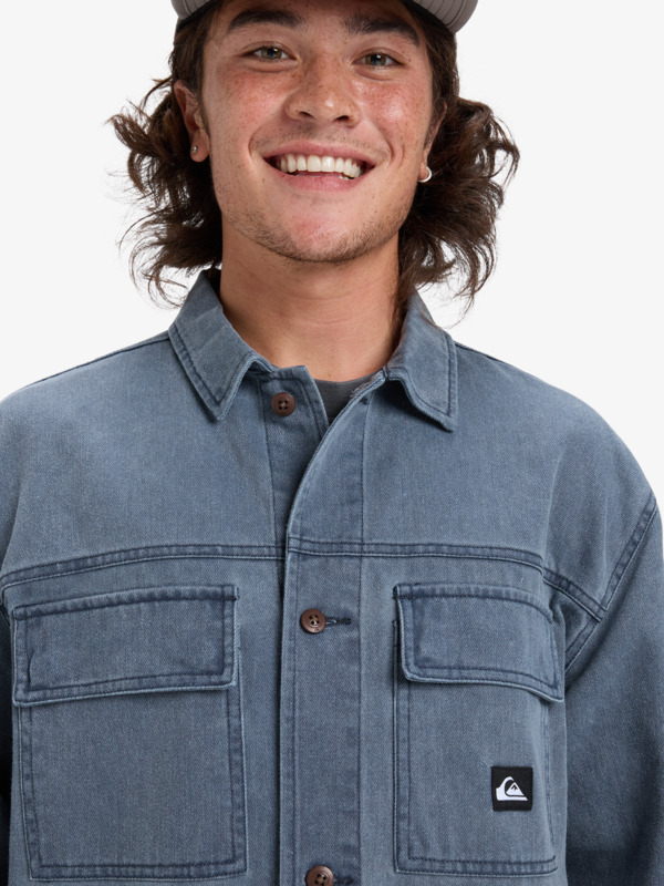 Mohab Washed Twill - Long Sleeve Shirt for Men  EQYWT04654