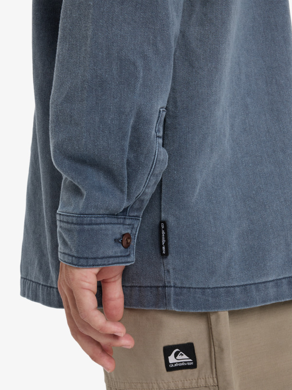 Mohab Washed Twill - Long Sleeve Shirt for Men  EQYWT04654