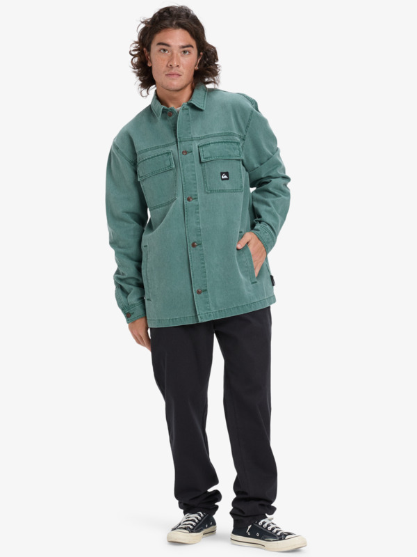 Mohab Washed Twill - Long Sleeve Shirt for Men  EQYWT04654