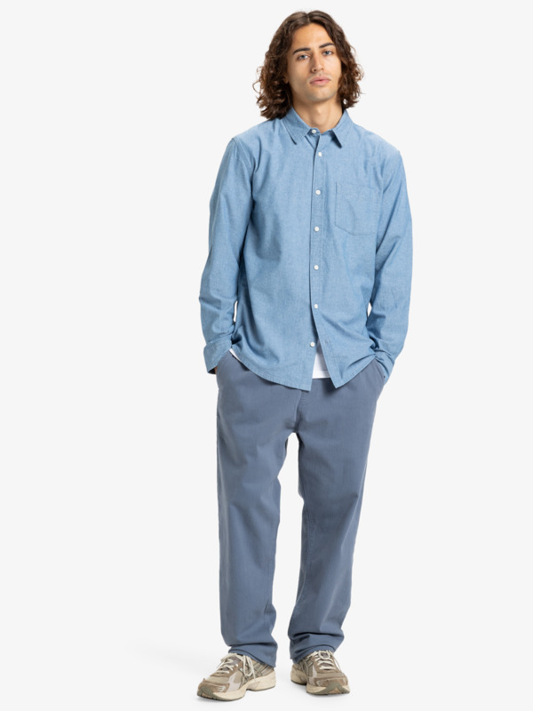 Yosemite Chambrayls - Long Sleeve Shirt for Men  EQYWT04660
