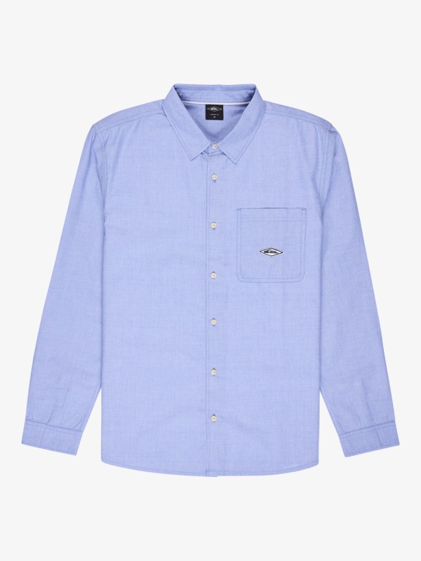 Diamond Chambray - Long Sleeve Shirt for Men  EQYWT04666