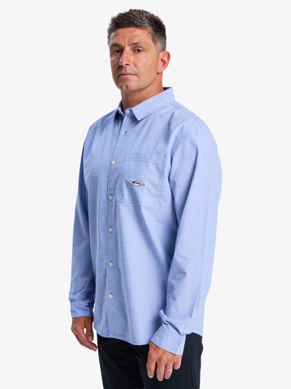 Diamond Chambray - Long Sleeve Shirt for Men  EQYWT04666