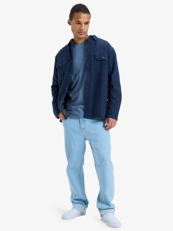 Husson Sherpa - Long Sleeve Overshirt for Men  EQYWT04668