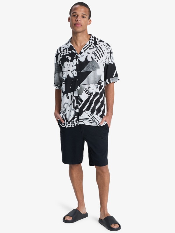 Safe Paradise - Short Sleeve Shirt for Men  EQYWT04691