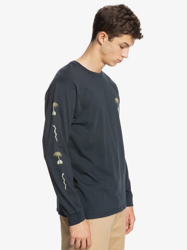 Desert Snake - Organic Long Sleeve T-Shirt for Men  EQYZT06371