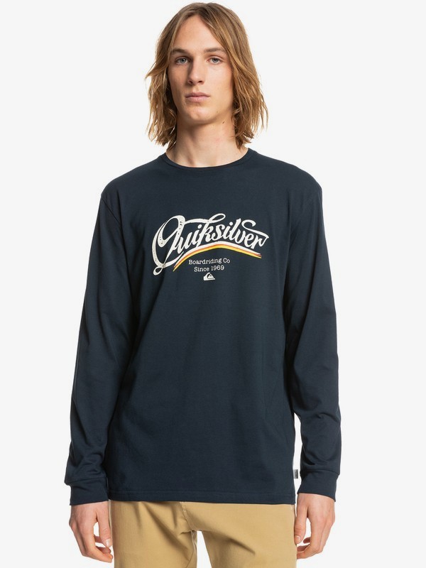 Denial Twist - Long Sleeve T-Shirt for Men EQYZT06592