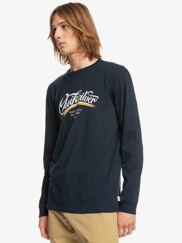 Denial Twist - Long Sleeve T-Shirt for Men EQYZT06592