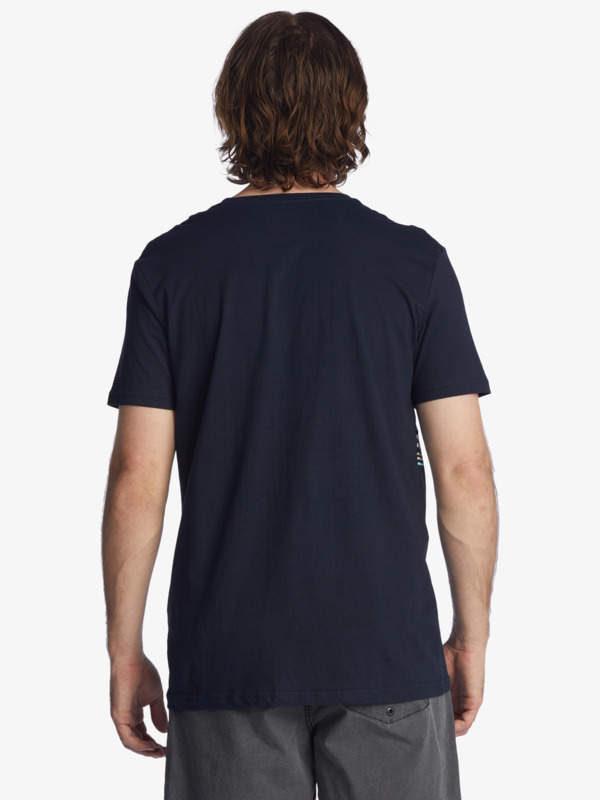 Rythmic Stripe - Short Sleeve T-Shirt for Men  EQYZT06682