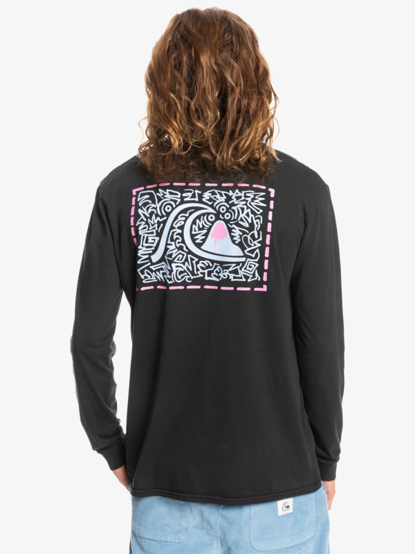 Electric Feel - Long Sleeve T-Shirt for Men EQYZT06693