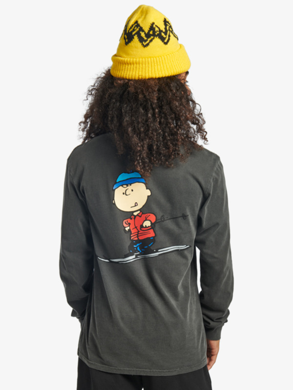 Peanuts Downhill Fun - Long Sleeve T-Shirt for Men EQYZT06969