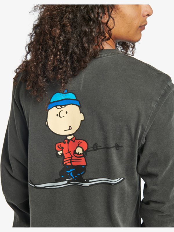 Peanuts Downhill Fun - Long Sleeve T-Shirt for Men EQYZT06969