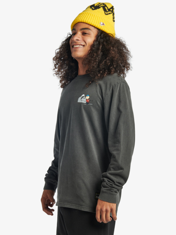 Peanuts Downhill Fun - Long Sleeve T-Shirt for Men EQYZT06969