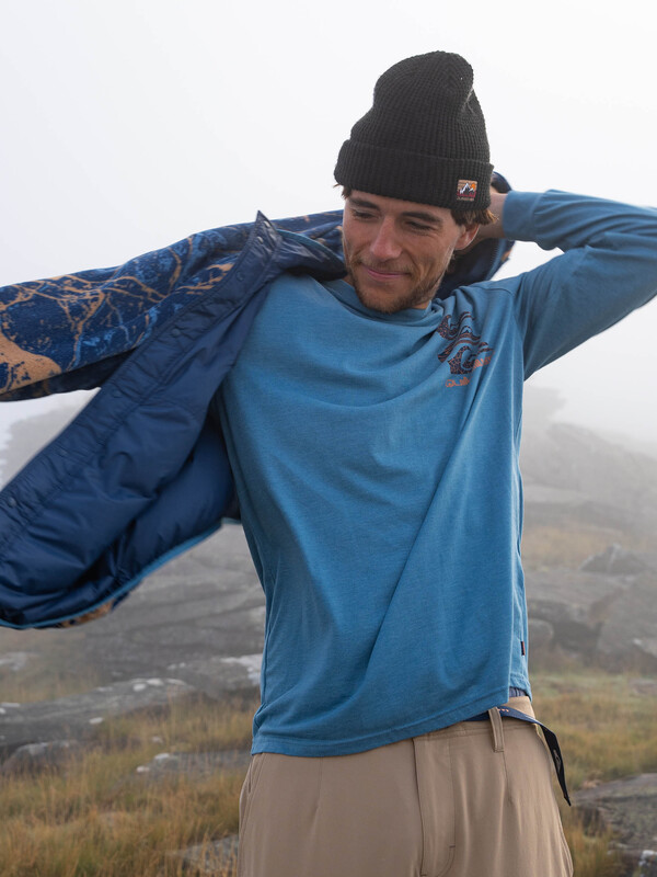 Triple Stacks - Long Sleeve T-Shirt for Men EQYZT07035