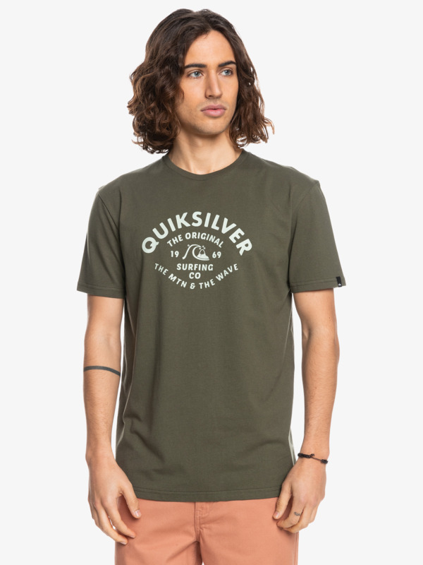 Script Talk Front - T-Shirt for Men  EQYZT07042