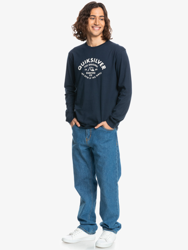 Script Talk - Long Sleeve T-Shirt for Men  EQYZT07055
