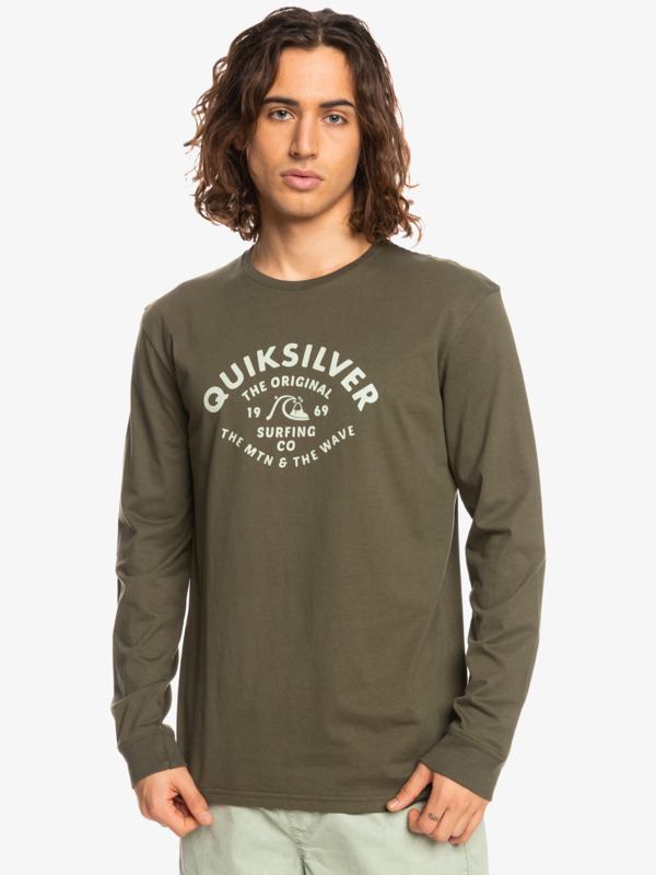Script Talk - Long Sleeve T-Shirt for Men  EQYZT07055