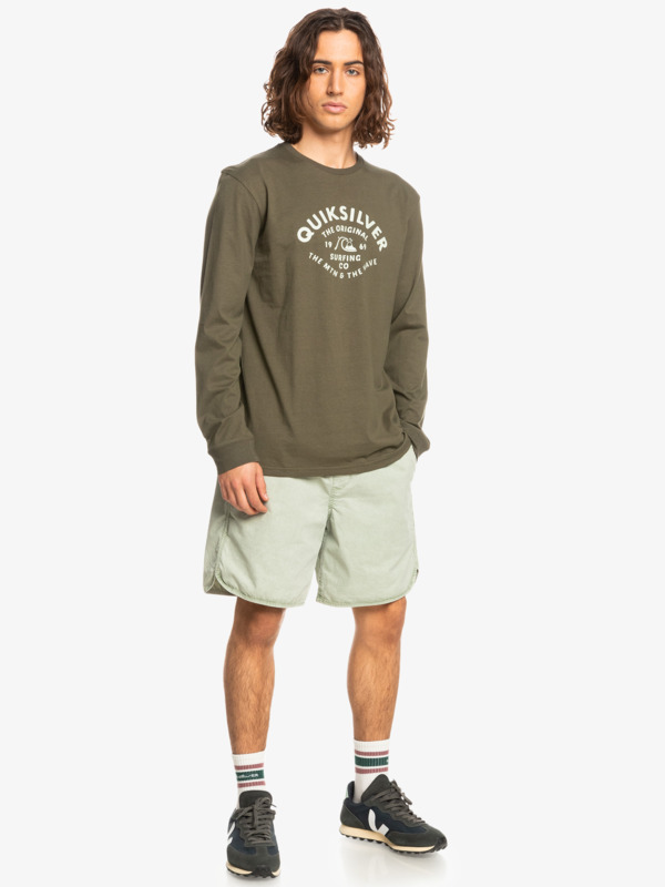 Script Talk - Long Sleeve T-Shirt for Men  EQYZT07055