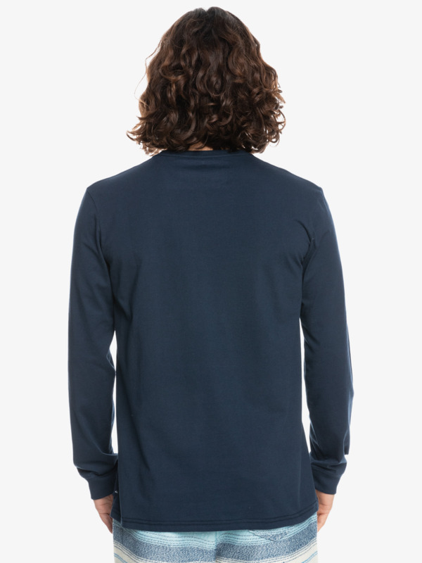 Omni Lockup - Long Sleeve T-Shirt for Men  EQYZT07098
