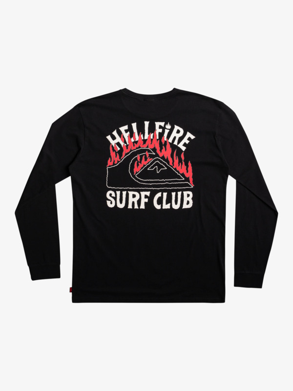 Quiksilver x Stranger Things Hell Fire Surf Club - Long Sleeve T-Shirt for Men  EQYZT07180