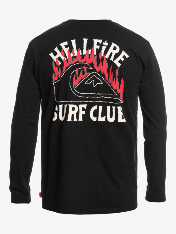 Quiksilver x Stranger Things Hell Fire Surf Club - Long Sleeve T-Shirt for Men  EQYZT07180