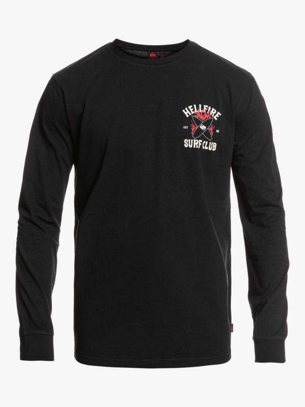 Quiksilver x Stranger Things Hell Fire Surf Club - Long Sleeve T-Shirt for Men  EQYZT07180