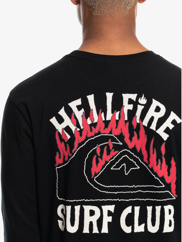 Quiksilver x Stranger Things Hell Fire Surf Club - Long Sleeve T-Shirt for Men  EQYZT07180
