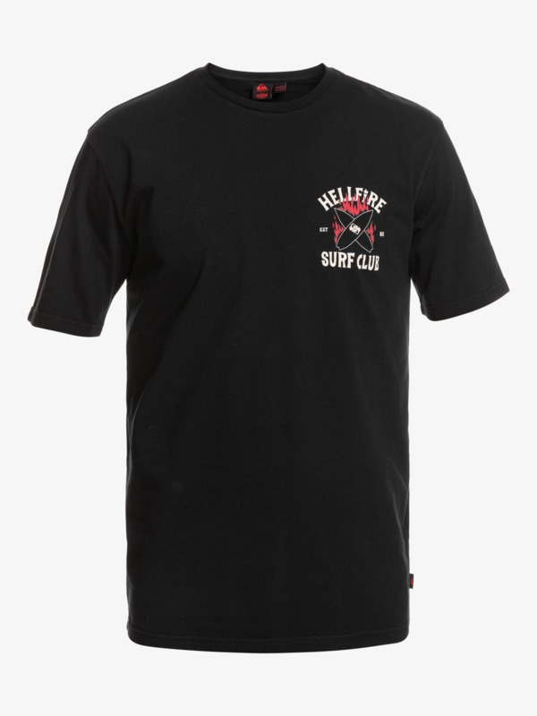 Quiksilver x Stranger Things Hell Fire Surf Club - T-Shirt for Men  EQYZT07181
