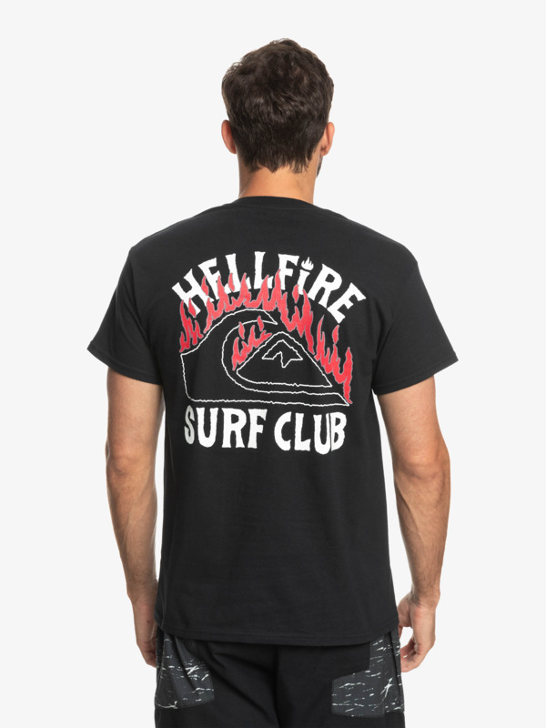 Quiksilver x Stranger Things Hell Fire Surf Club - T-Shirt for Men  EQYZT07181