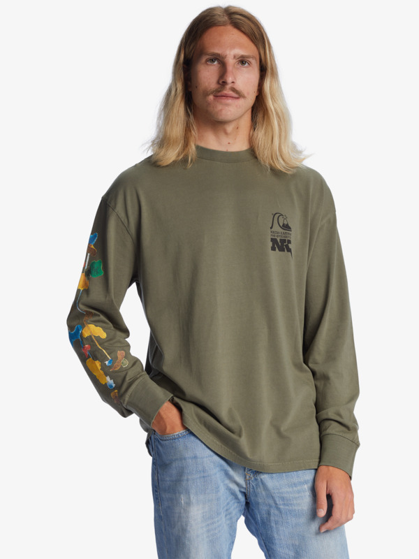 Natas Blank - Long Sleeve T-Shirt for Men EQYZT07270