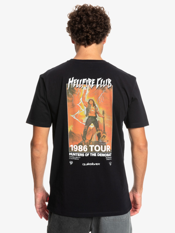 Quiksilver x Stranger Things Double Exposed - T-Shirt for Men  EQYZT07351