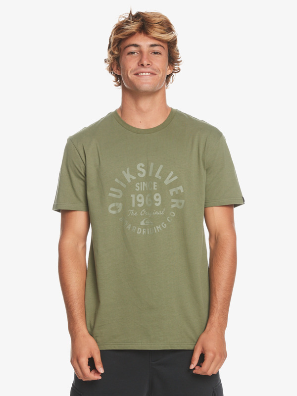 Circled Script - T-Shirt for Men  EQYZT07476
