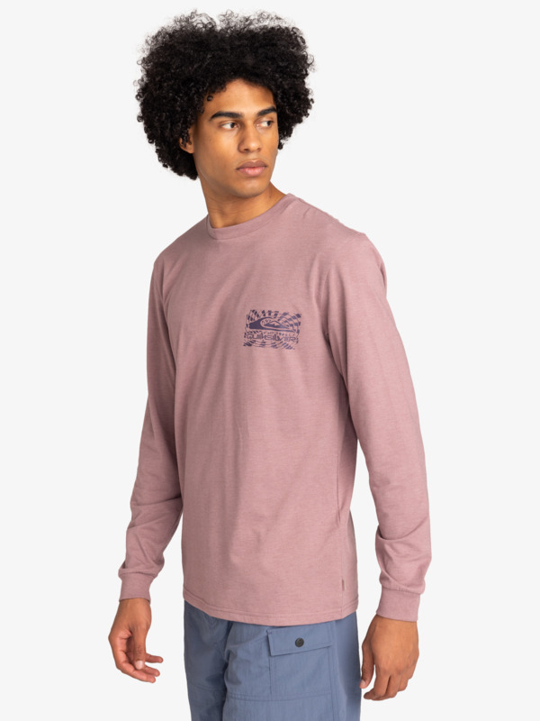 Checker Mountain - Long Sleeves T-shirt for Men  EQYZT07871