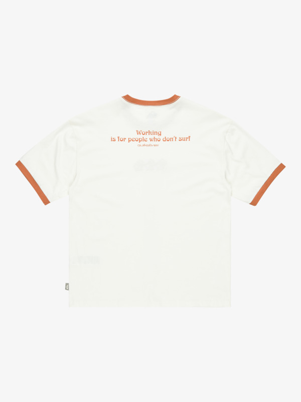 Ticket To The Beach Ringer - Short Sleeves T-Shirt for Men  EQYZT08019