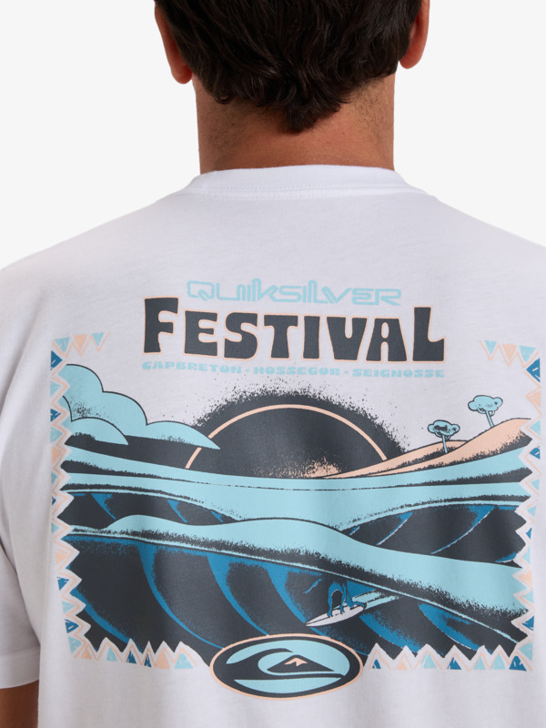 Quiksilver Festival&nbsp;Poster Tee  EQYZT08162