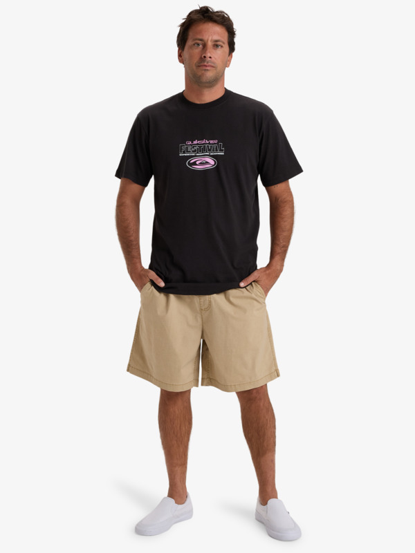 Quiksilver Festival&nbsp;Logo Tee  EQYZT08163