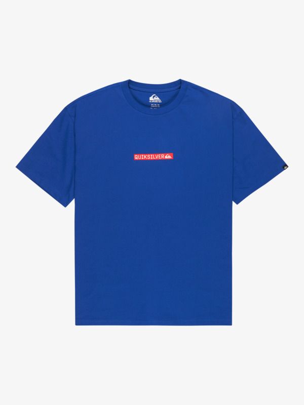 quiksilver, Dna Clicker - T-shirt de manga curta para homem, MONACO BLUE (byc0) Dna Clicker - Short Sleeve T-Shirt for Men  EQYZT08207