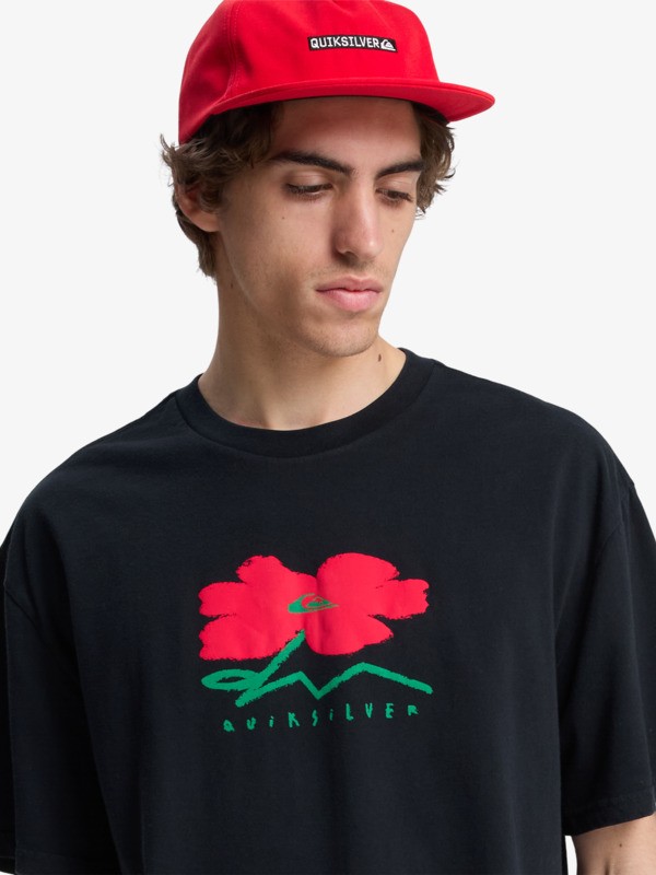 Structured Flower - Short Sleeve T-Shirt for Men  EQYZT08298