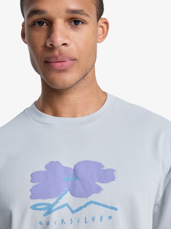 Structured Flower - Short Sleeve T-Shirt for Men  EQYZT08298