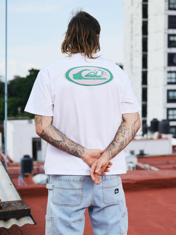 Fractured Wave - Short Sleeve T-Shirt for Men  EQYZT08299