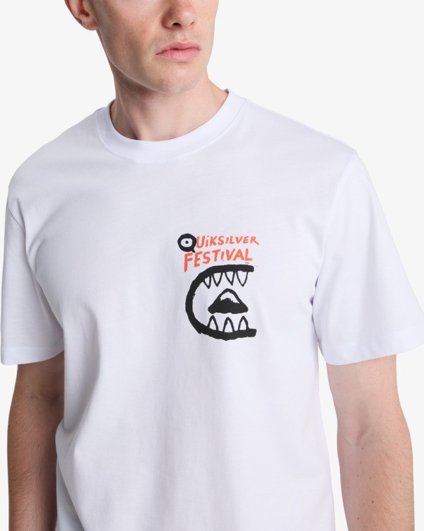 Quiksilver Festival - Printed Short Sleeve T-Shirt for Men  EQYZT08455