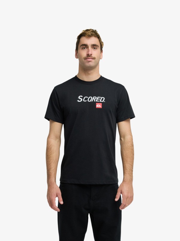 Scored Logo - Short Sleeve T-shirt for Men  EQYZT08544
