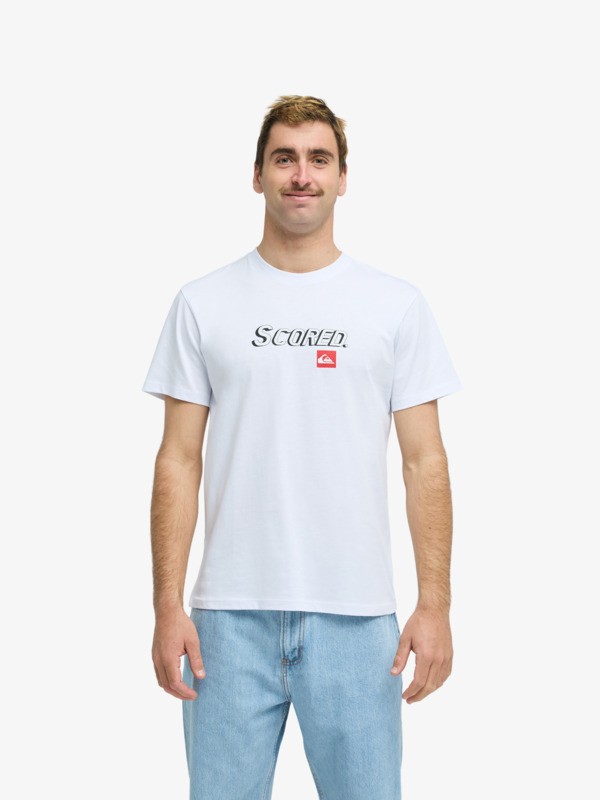 Scored Logo - Short Sleeve T-shirt for Men  EQYZT08544