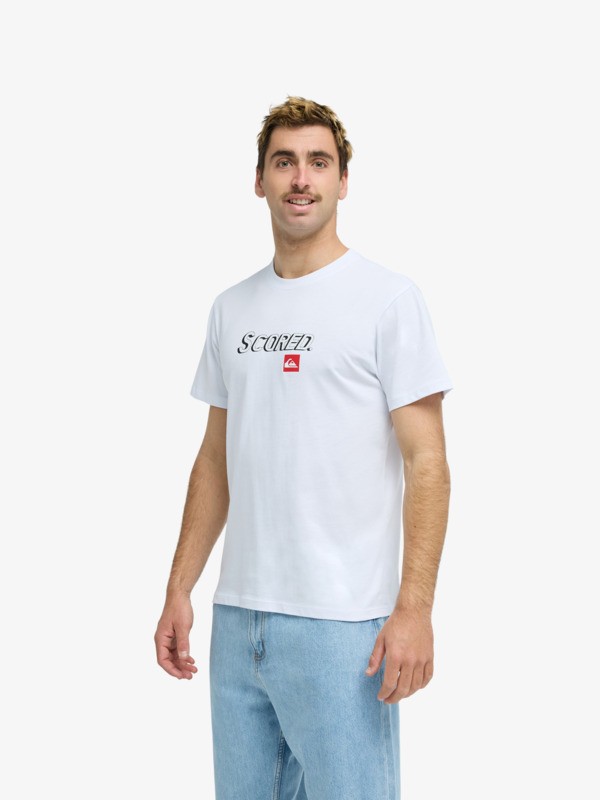 Scored Logo - Short Sleeve T-shirt for Men  EQYZT08544