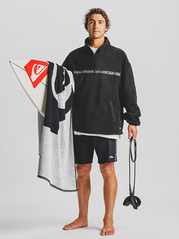 Stab x Quiksilver - Zip-Up Fleece for Men UQYFT03146