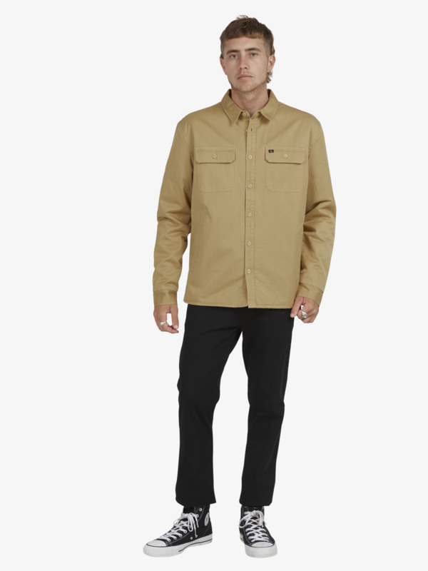 Easy Dayz Shacket - Long Sleeve Overshirt for Men UQYJK03019
