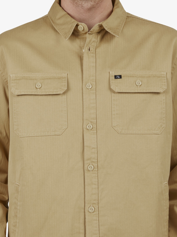 Easy Dayz Shacket - Long Sleeve Overshirt for Men UQYJK03019